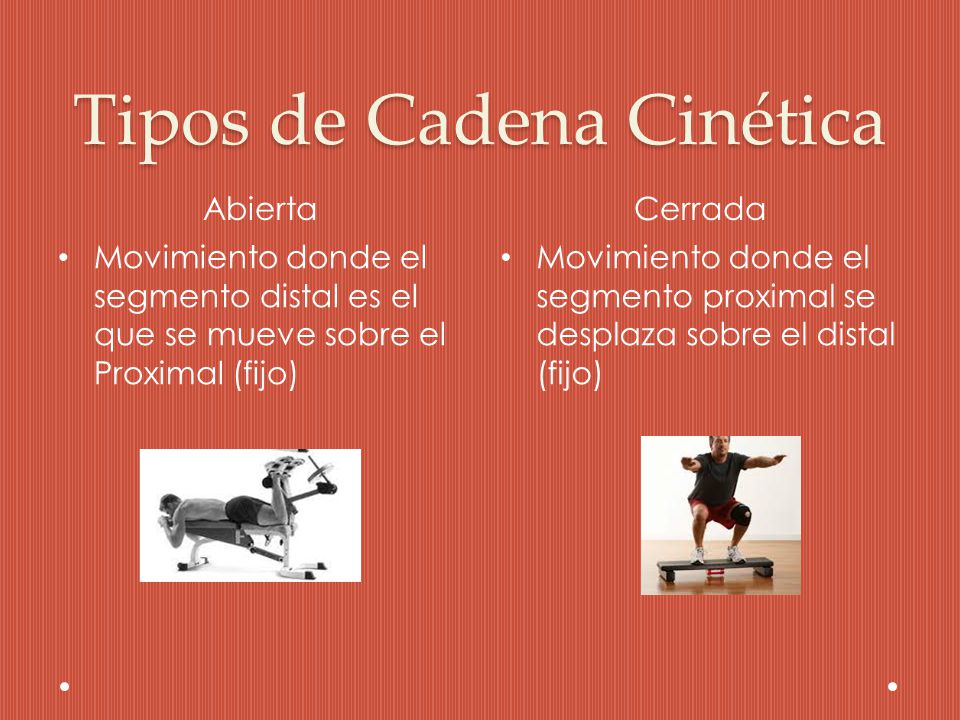 Cadena cinetica abierta que es